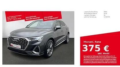 Gebraucht Audi Q3 Sportback S-Line 150 PS (110 kW) 2025 SUV