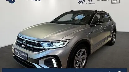 Pyritsilber metallic Gebraucht 2025 VW T-Roc R-line SUV | 28.990 € (Fairer Preis)