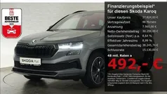 Grau Gebraucht 2024 Skoda Karoq SportLine SUV | 37.824 € (Fairer Preis)