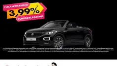 Schwarz Gebraucht 2021 VW T-Roc Cabriolet R-line Cabrio | 24.777 € (Fairer Preis)