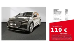 Grau Gebraucht 2022 Audi Q4 Sportback e-tron SUV | 27.880 € (Guter Preis)