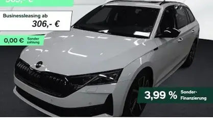Usata Skoda Octavia SportLine 150 CV (110 kW) 2025 Bianco Station wagon