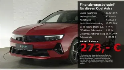 Gebraucht Opel Astra 145 PS (106 kW) 2024 Rot Kleinwagen