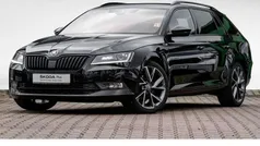 Schwarz Gebraucht 2018 Skoda Superb SportLine Kombi | 21.625 € (Fairer Preis)