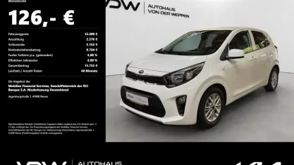 Gebraucht Kia Picanto DREAM-TEAM Edition 67 PS (49 kW) 2020 Weiß Kleinwagen