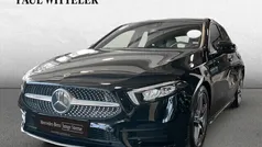 Unilack nachtschwarz Gebraucht 2019 Mercedes A180 AMG line Limousine | 22.990 € (Fairer Preis)