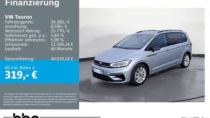 Gebraucht VW Touran Comfortline 150 PS (110 kW) 2025 Van / Kleinbus