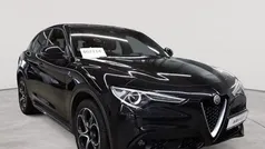 Nero vulcano metallic Gebraucht 2023 Alfa Romeo Stelvio Ti SUV | 23.589 € (Fairer Preis)