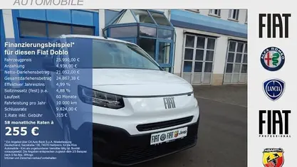 Gebraucht Fiat Doblò 131 PS (96 kW) 2025 Gelato weiss Van / Kleinbus