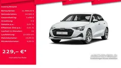 Gebraucht 2024 Audi A3 Sportback Advanced Limousine | 31.988 € (Superpreis)