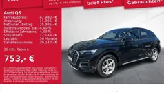 Mythosschwarz metallic Gebraucht 2024 Audi Q5 Ambiente SUV | 47.980 € (Fairer Preis)