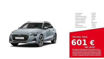 Grau Gebraucht 2025 Audi A3 Advanced Limousine | 41.990 € (Fairer Preis)