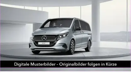Gebraucht Mercedes EQV300 Avantgarde 150 kW (204 PS) 2025 Silber