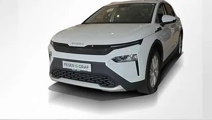 Grau (graphitegrau) Gebraucht 2025 Skoda Elroq SUV | 41.890 € (Superpreis)