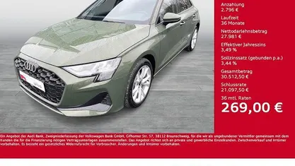 Gebraucht Audi A3 Ambiente 150 PS (110 kW) 2024 Limousine