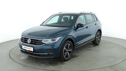 Gebraucht VW Tiguan Active 150 PS (110 kW) 2022 Blau SUV