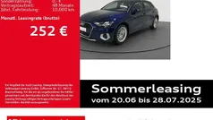 Blau Gebraucht 2024 Audi A3 Sportback Advanced Limousine | 27.989 € (Superpreis)