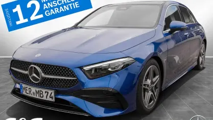 Gebraucht Mercedes A200 AMG 150 PS (110 kW) 2025 Metalliclack spektralblau Limousine