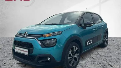 Gebraucht Citroën C3 Shine 110 PS (80 kW) 2021 Spring blue (metallic) Kleinwagen