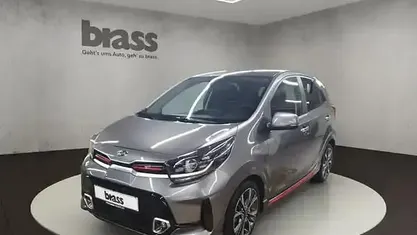 Gebraucht Kia Picanto GT-Line 84 PS (61 kW) 2021 Astrograu met. Kleinwagen