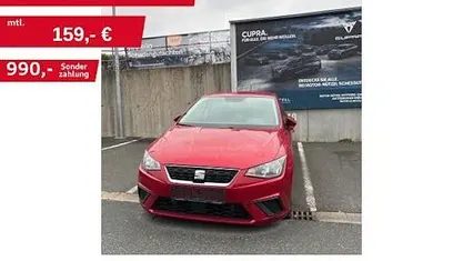Usado Seat Ibiza Style 115 HP (84 kW) 2019 Vermelho Citadino