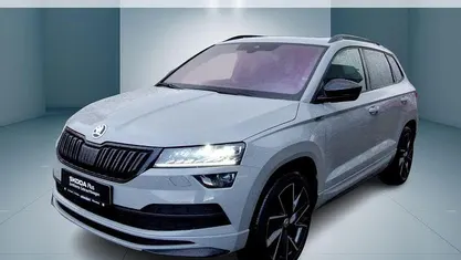 Gebraucht Skoda Karoq SportLine 190 PS (139 kW) 2021 Steelgrau SUV