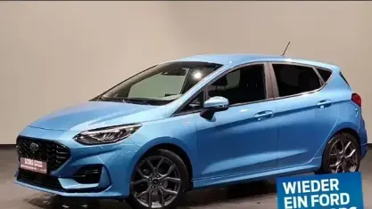 Gebraucht Ford Fiesta ST-Line 125 PS (91 kW) 2022 Blau, boundless blue metallic Kleinwagen
