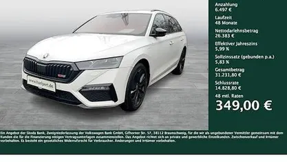 Gebraucht 2023 Skoda Octavia RS Kombi | 32.880 € (Fairer Preis)