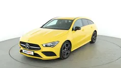 Gelb Gebraucht 2019 Mercedes CLA200 Shooting Brake AMG line Kombi | 23.710 € (Fairer Preis)