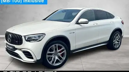 Używany Mercedes GLC63 AMG AMG 510 KM (375 kW) 2022 Biały Coupe