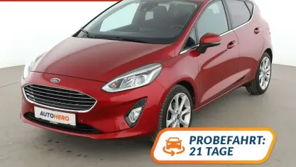 Gebraucht Ford Fiesta Titanium 101 PS (74 kW) 2018 Rot Kleinwagen