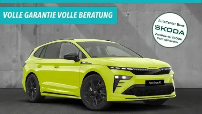 Neu Skoda Enyaq iV RS 250 kW (340 PS) 2026 Blau SUV