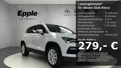 Neu Seat Ateca 150 PS (110 kW) 2025 Weiß SUV