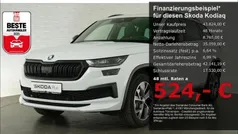 Weiss Gebraucht 2024 Skoda Kodiaq SportLine SUV | 43.824 € (Fairer Preis)