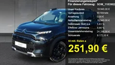Met. perla nera schwarz Gebraucht 2024 Citroën C3 Aircross SUV | 19.940 € (Fairer Preis)