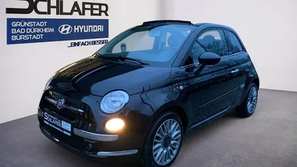 Colore esterno (vesuvio schwar Gebraucht 2014 Fiat 500C Lounge Cabrio | 8.380 € (Fairer Preis)