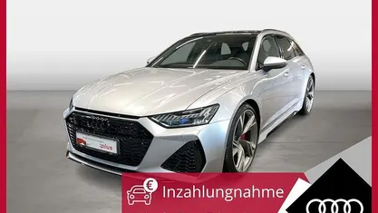 Florettsilber (metallic) Gebraucht 2021 Audi RS6 Ambiente Kombi | 94.820 € (Fairer Preis)