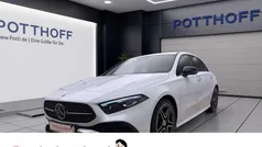 Weiss Gebraucht 2023 Mercedes A200 AMG line Limousine | 31.777 € (Fairer Preis)