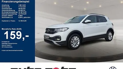 Gebraucht VW T-Cross Life 95 PS (69 kW) 2021 Pure white SUV