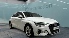 Weiß Gebraucht 2023 Audi A3 Sportback Advanced Limousine | 27.100 € (Superpreis)