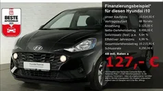 Schwarz Gebraucht 2022 Hyundai i10 Trend Kleinwagen | 10.624 € (Fairer Preis)