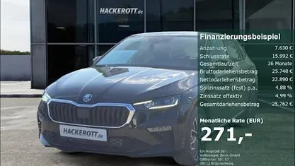 Gebraucht Skoda Scala Tour 116 PS (85 kW) 2025 Schwarz Kleinwagen