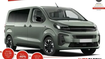 Neu Opel Zafira Life 179 PS (131 kW) 2026 Kapari grün metallic Van / Kleinbus