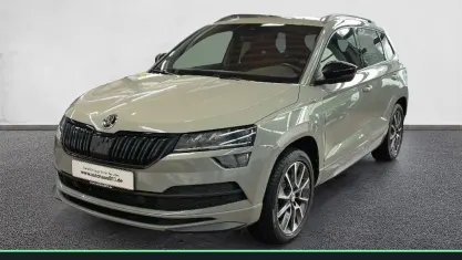 Gebraucht Skoda Karoq SportLine 190 PS (139 kW) 2021 Stahlgrau SUV