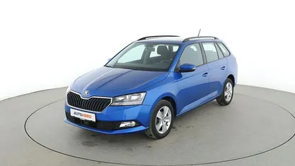 Gebraucht Skoda Fabia Ambition 2020 Blau Kombi