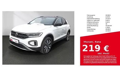 Gebraucht VW T-Roc Goal 150 PS (110 kW) 2025 Pure white SUV