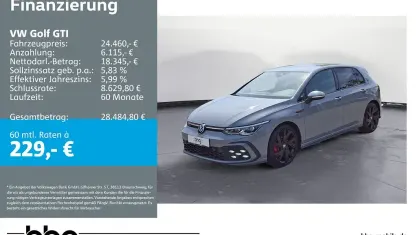 Gebraucht VW Golf VIII GTI 245 PS (180 kW) 2022 Mondsteingrau Limousine
