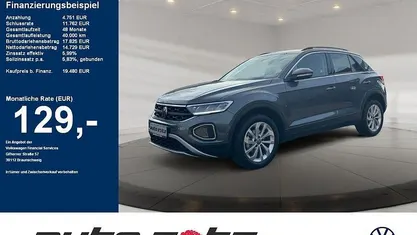 Grau Gebraucht 2022 VW T-Roc Life SUV | 19.480 € (Guter Preis)