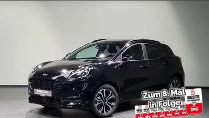 Gebraucht Ford Puma ST-Line X 125 PS (91 kW) 2020 Schwarz, obsidianschwarz metallic Coupé