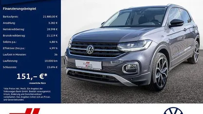 Gebraucht VW T-Cross Style 110 PS (80 kW) 2023 Grau SUV